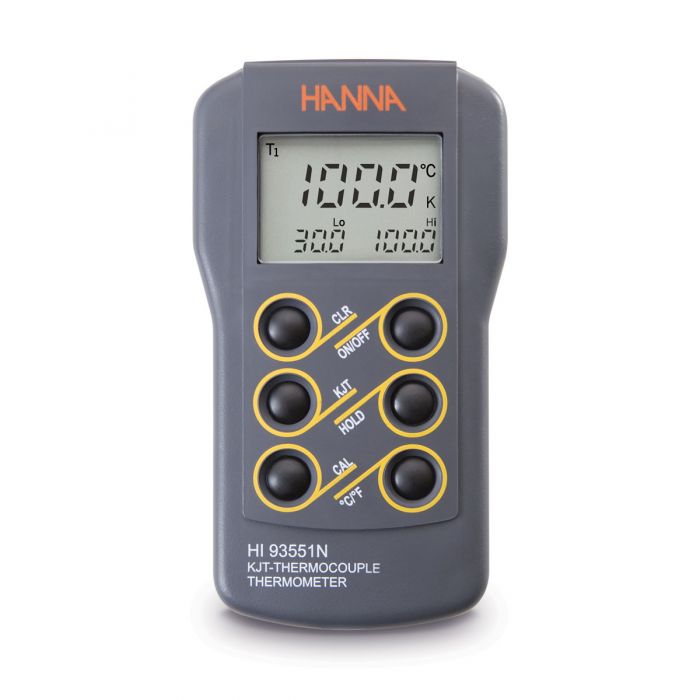 HI93551N具校准功能单通道双量程宽范围温度测定仪