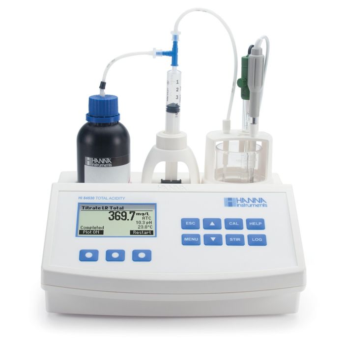 HI84530微电脑总酸滴定•酸度测定仪（适用水处理）