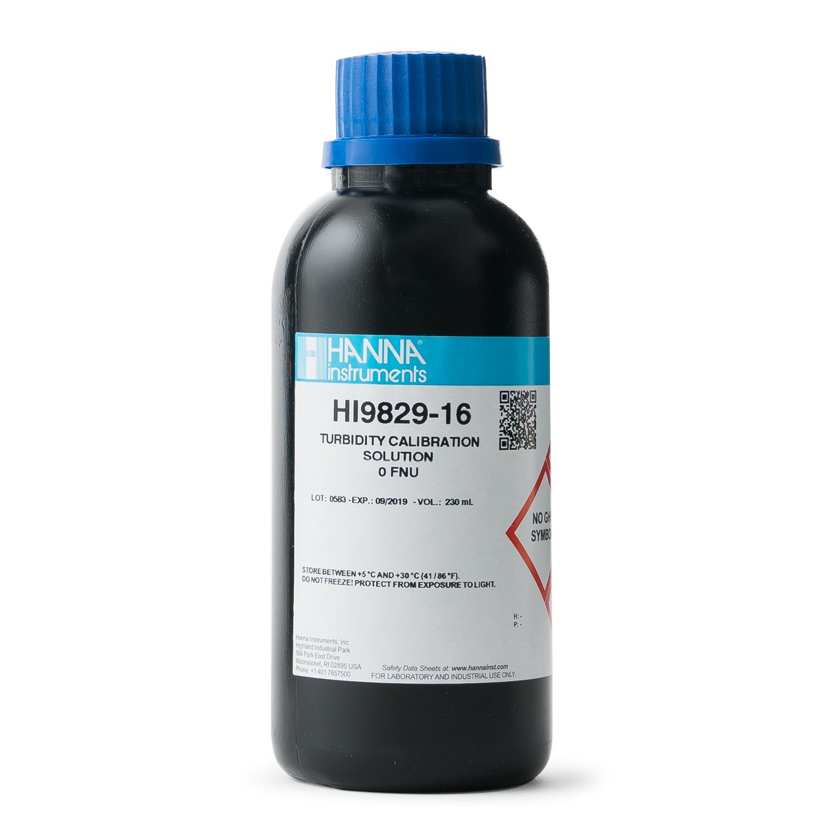 HI9829-60定制专用浊度【0、20、200 FNU】标准液
