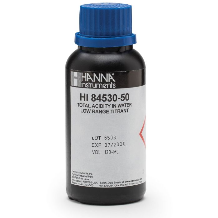 HI84530-50专用可滴定酸度的低范围滴定试剂
