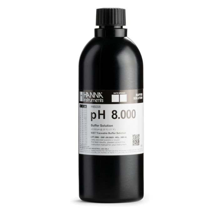 HI6008高精度酸度（8.000 pH）标准缓冲液