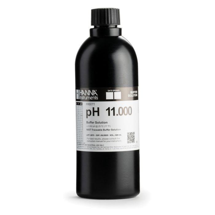 HI6011高精度酸度（11.000 pH）标准缓冲液