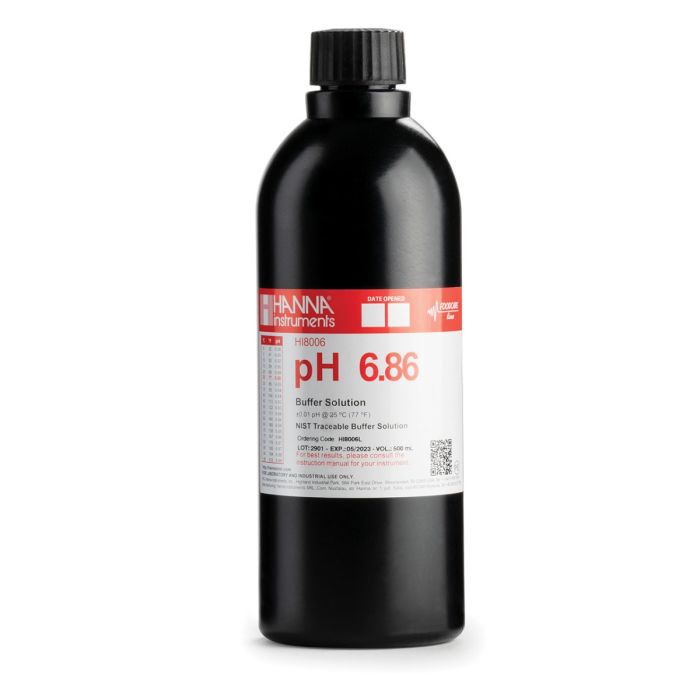 HI8006L符合FDA标准酸度【6.86pH】标准缓冲液