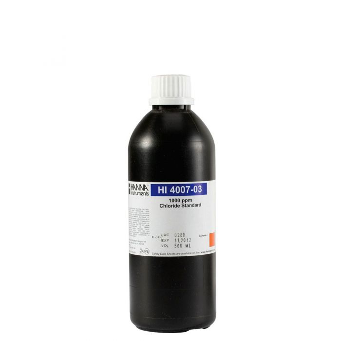 HI4007-03氯化物ISE标准缓冲液【标值：1000 ppm】