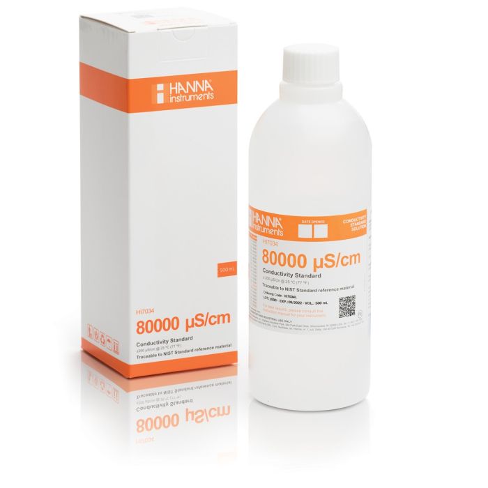 HI7034/1L 电导率EC标准缓冲液【80000 uS/cm】