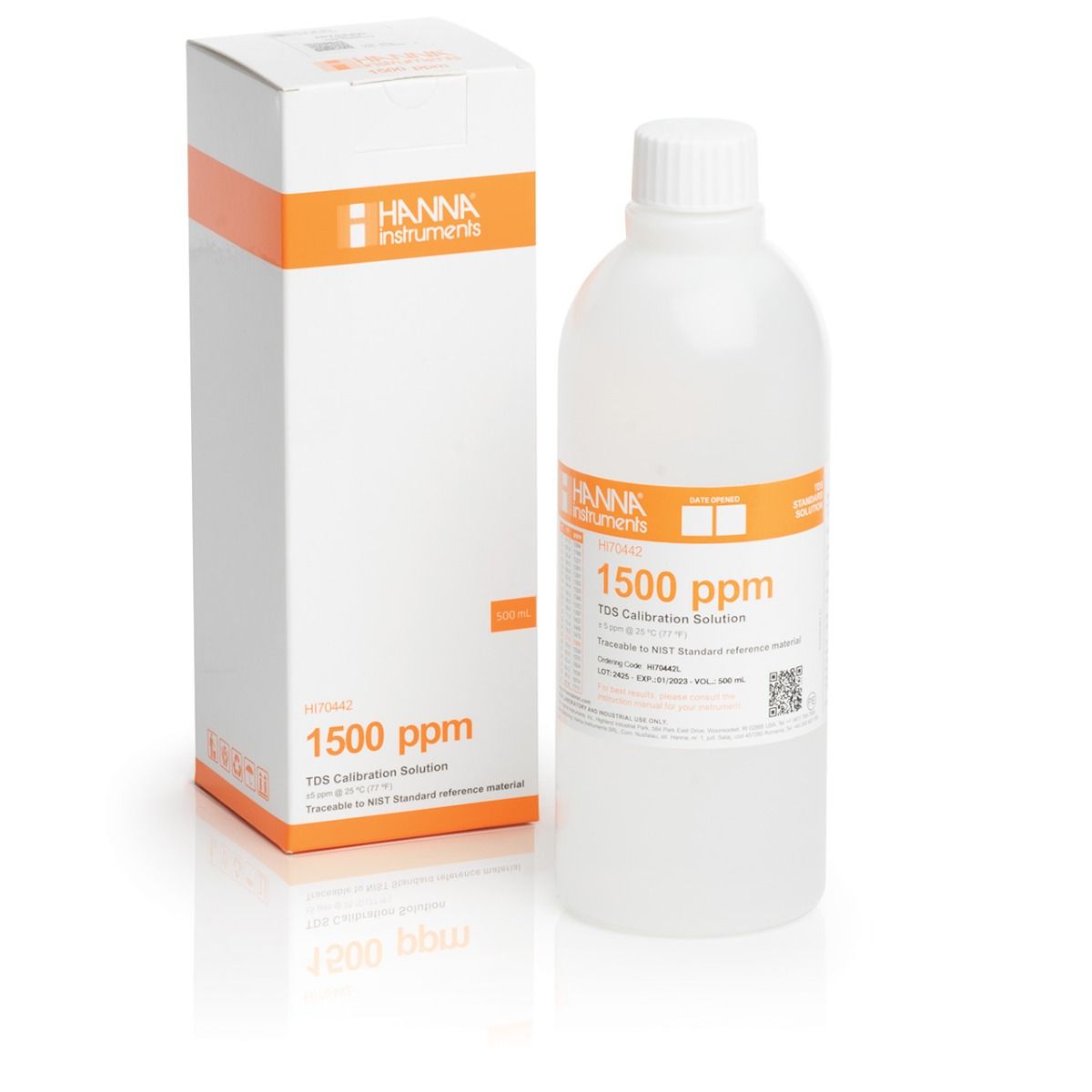 HI70442 总固体溶解度TDS标准缓冲液【1500 ppm】