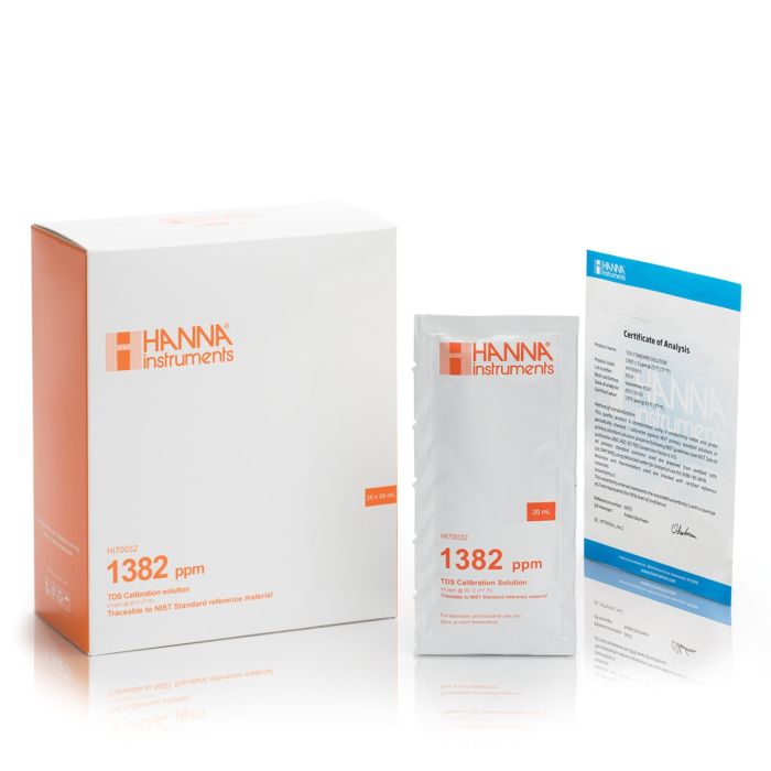 HI70032总固体溶解度TDS标准缓冲液【1382 ppm】