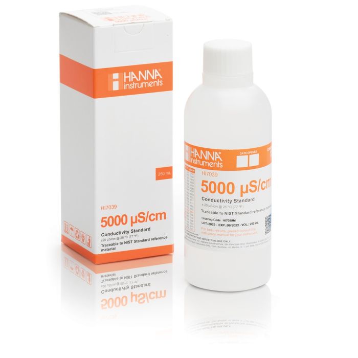 HI7039M电导率EC【5000 uS/cm 】标准缓冲液
