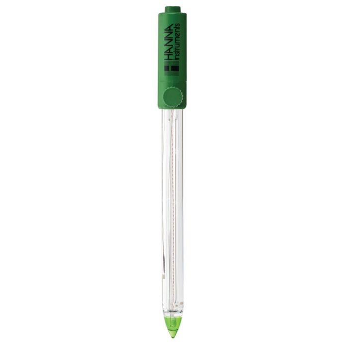 带锥形尖端和快速连接DIN连接器的pH电极-HI10533