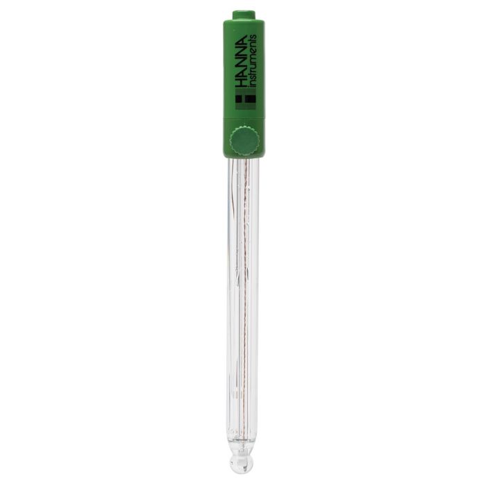 快速连接DIN连接器的可再填充玻璃体pH电极-HI11133